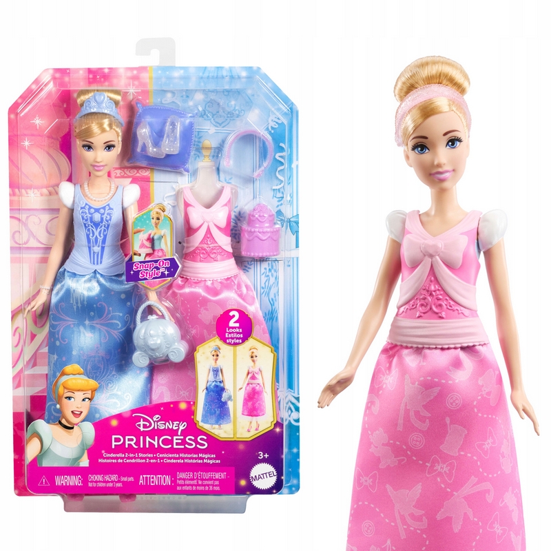 BÁBIKA DISNEY PRINCEZNÁ POPELKA JCR95